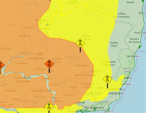 Minas Gerais Alerta Meteorol Gico Para Grande Parte Do Estado Clima