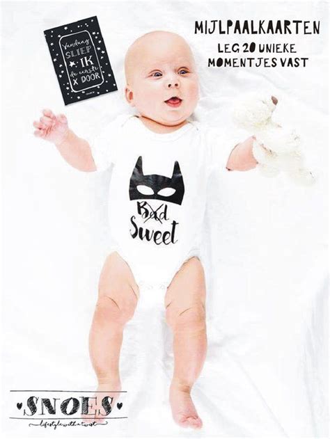 Mijlpaalkaarten Set Van Snoeslifestyle Monochrome Baby S Hello There