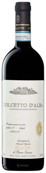 Bruno Giacosa Falletto Dolcetto D Alba Vivino US