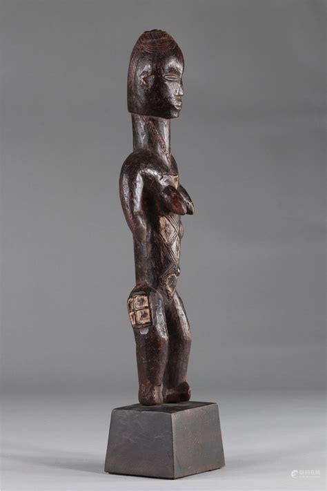 51BidLive Bete Republic Of C Te D Ivoire Nude Female Statuette With