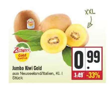 Zespri Jumbo Kiwi Gold Angebot Bei EDEKA