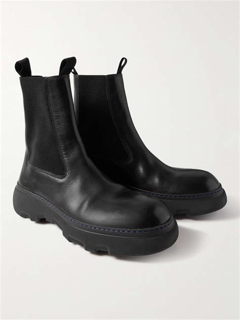 Burberry Leather Chelsea Boots For Men Mr Porter