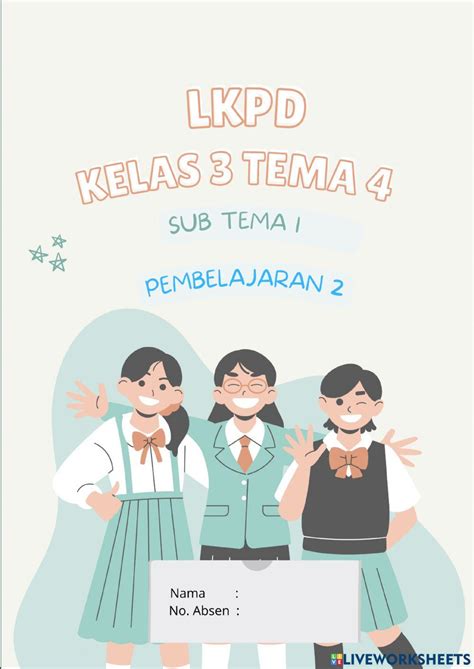 2166277 Lkpd Hak Dan Kewajiban Kelas 3 Tema 4 Subtema 1