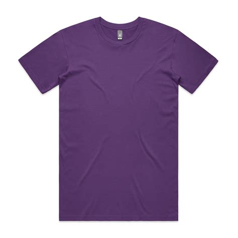 As Color Staple Tee Purple Tee Shack T Shirt Screen Printing