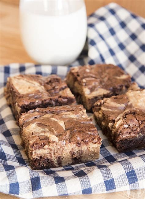 Peanut Butter Cheesecake Swirled Brownies Lmldfood