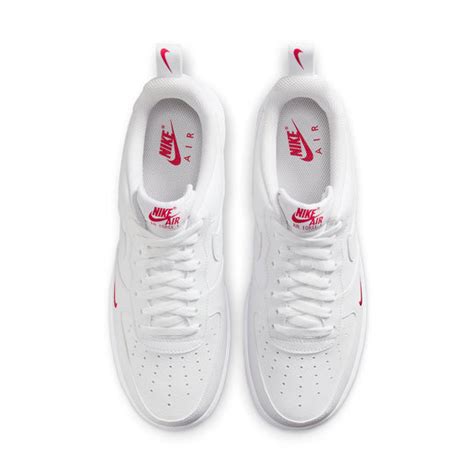 Nike Air Force 1 '07 'White University Red' FZ7187-100