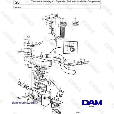 Spare Parts And Exploded Views For Volvo Penta Tamd A