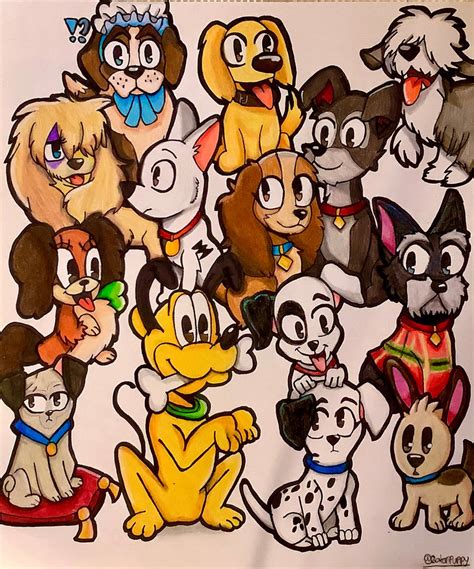 Disney Dogs By Gatorpuppy On Deviantart