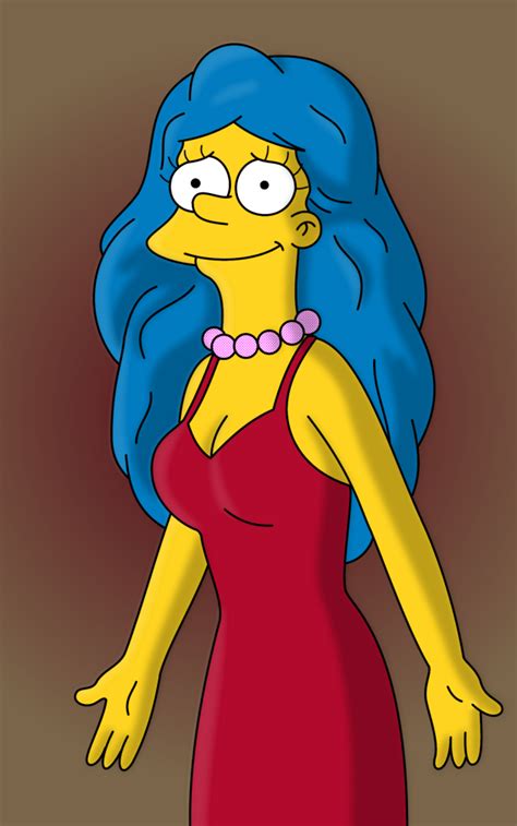 New Dress By Leif On Deviantart Simpsons Drawings