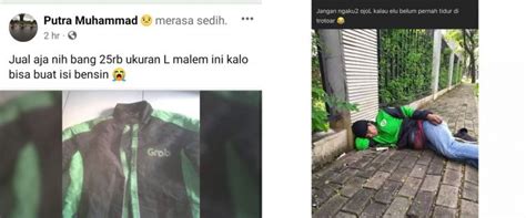 Potret Kocak Status Fb Lama Jadi Driver Ojek Online Ini Bikin Tepuk