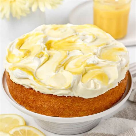 Mary Berry Lemon Curd Cake Recipe British Baking Recipes