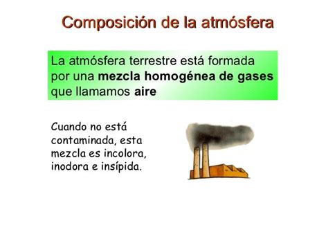 Composición De La Atmósfera