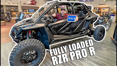 Polaris Rzr Pro R Is A Monster Brand New Fully Loaded Sxs Utv