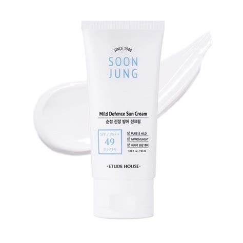 Etude House Soon Jung Mild Defence Sun Cream SPF 49 PA