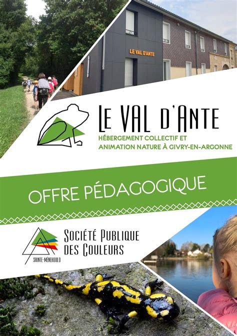 Calaméo Offre Pédagogique du Val d Ante