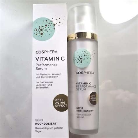 Test Serum Konzentrat COSPHERA Vitamin C Performance Serum Pinkmelon