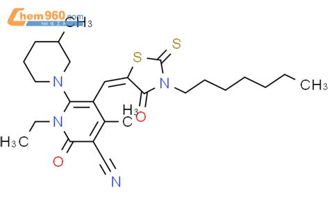 Ethyl Heptyl Oxo Thioxo Thiazolidin Ylidene