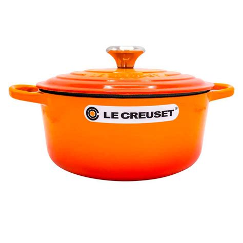 Le Creuset Signature Rund St Bejernsgryde Cm Orange Dkk