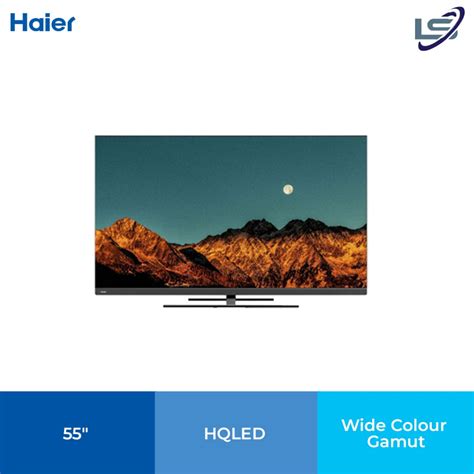 HAIER 55 65 4K UHD Android HQLED TV H55S6UG PRO H65S6UG PRO Front