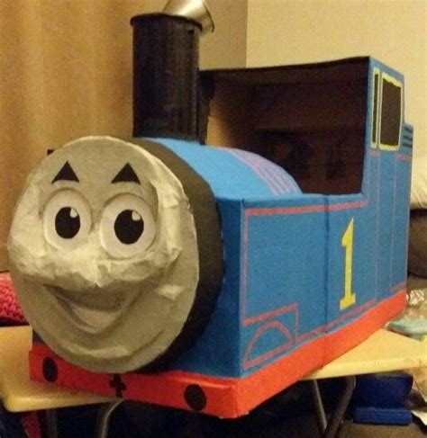 Thomas Made From Cardboard Boxes Cardboard Cardboard Box Thomas