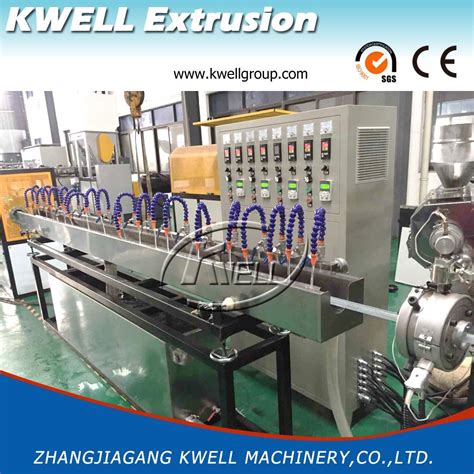 Multi Layers Fiber Braided Plastic PVC Pipe Making Machines Extrusion