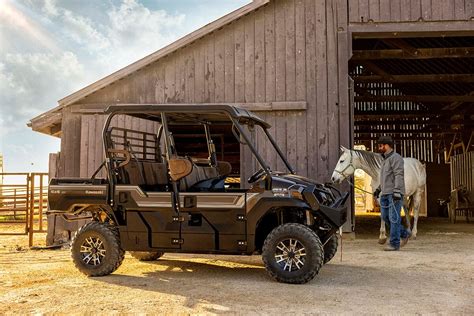 New Kawasaki Mule Pro Fxt Ranch Edition Platinum Metallic Rustic