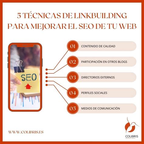 5 Técnicas de Linkbuilding para mejorar el SEO de tu web COLIBRIS