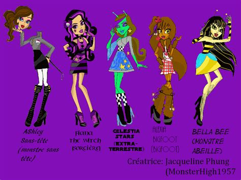 All My Oc Monster High By Monsterhigh1957diem On Deviantart