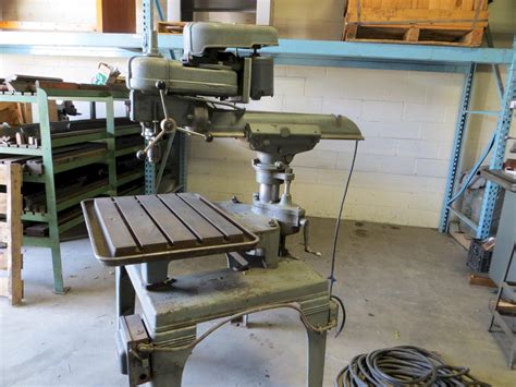 Walker Turner Radial Drill Press Model 1600 Federal Equipment