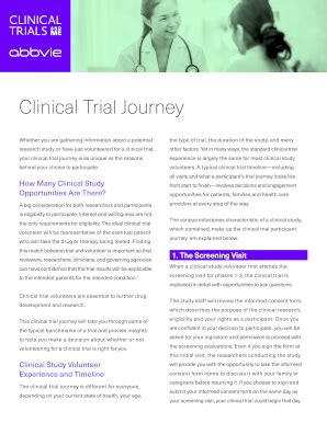 Fillable Online The Clinical Trial Life Cycle And When To Ncbi