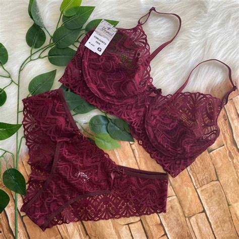 10 Conjuntos Meia Taça Sem Bojo Renda E Aro Sexy Lingerie Thamy Lingerie