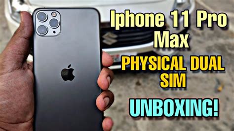 Iphone 11 Pro Max Unboxing🔥 Physical Dual Sim Iphone Iphone 11 Pro Max Review Technokrane