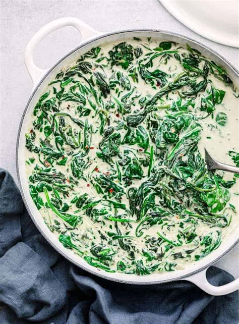 Easy KETO Creamed Spinach - So Cheesy! - Posh Journal