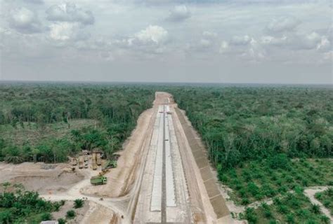 Proyek Tol Pertama Di Jambi Progres 54 2 Target Rampung Juni 2024