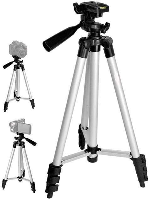 Professional 50 Inch Lightweight Portable Camera Tripod Stand With Carrying Bag For All Dslr