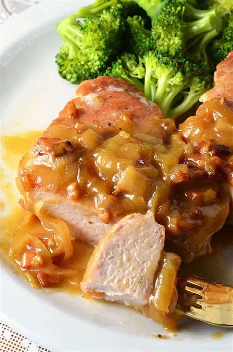 Smothered Apple Cider Pork Chops • The Goldilocks Kitchen