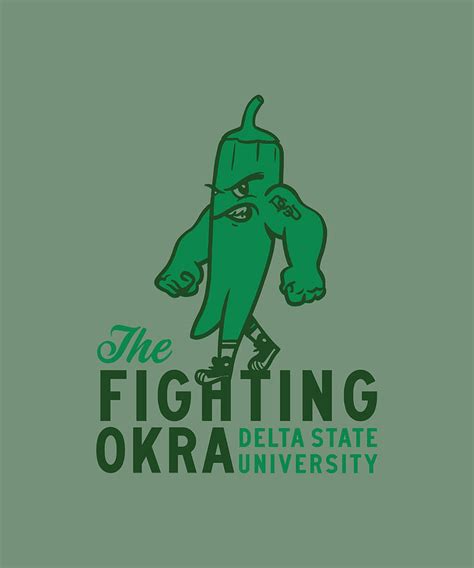 Delta State Fighting Okra Love Tapestry Textile By Elliott Amy Fine