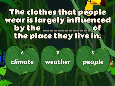 The Clothes We Wear Quiz