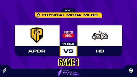 Ap Bren Vs Homebois Game Playoffs Games Of The Future Mlbb