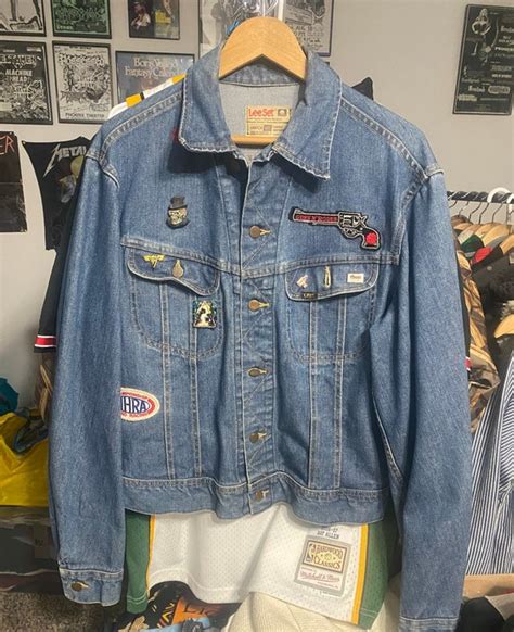 Vintage Lee Riders Sanforset Trucker Jacket Rocker He Gem