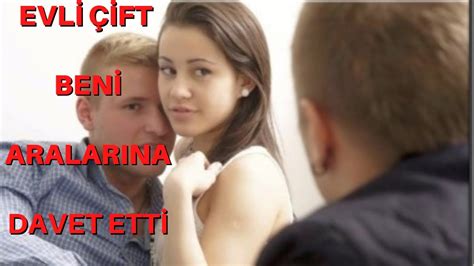 BONKÖR ÇİFT BENİ ARALARINA DAVET ETTİ ÇILGIN EVLİ ÇİFT İTİRAF