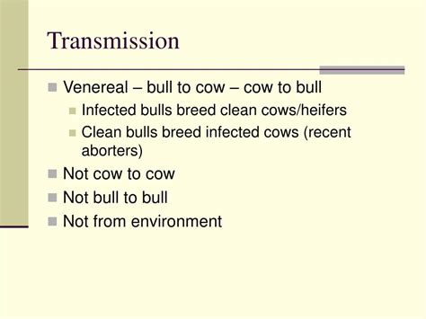 Ppt Bovine Trichomoniasis Trich Or Treat” Powerpoint Presentation