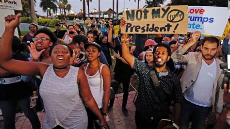 Anti Trump Protests Stretch Into Fifth Day Cnn