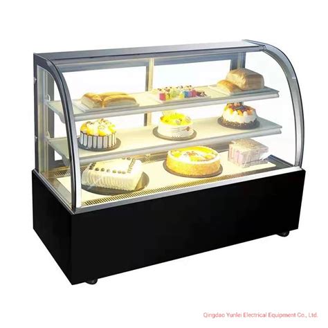 Yunlei Food Display Cabinet Mini Cake Refrigerator Cake Showcase Bakery