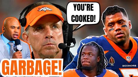 Broncos Are Hot Garbage Russell Wilson Meltsdown Vs Chiefs On Tnf