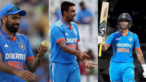 R Ashwin Ishan Kishan Mohammed Shami OUT India S Strongest Playing