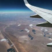 Cumulus Humilis Clouds And Aircraft Wing Photograph By Stephen Burt