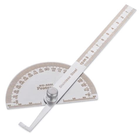 Stainless Steel Protractor Large Protractor Angle Protractor