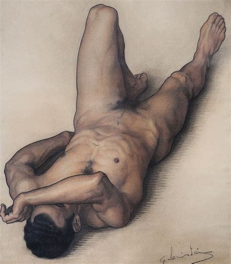 distractio infinita Male Nude by Gerardo Sacristán Torralba