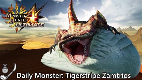 Daily Hunt 164 Tigerstripe Zamtrios MH4 Ultimate YouTube